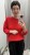 Sweter czerwony